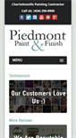 Mobile Screenshot of piedmontpaint.com